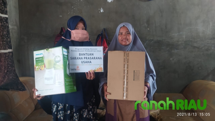 Program Sosial Lazismu Pekanbaru untuk bantuan Usaha